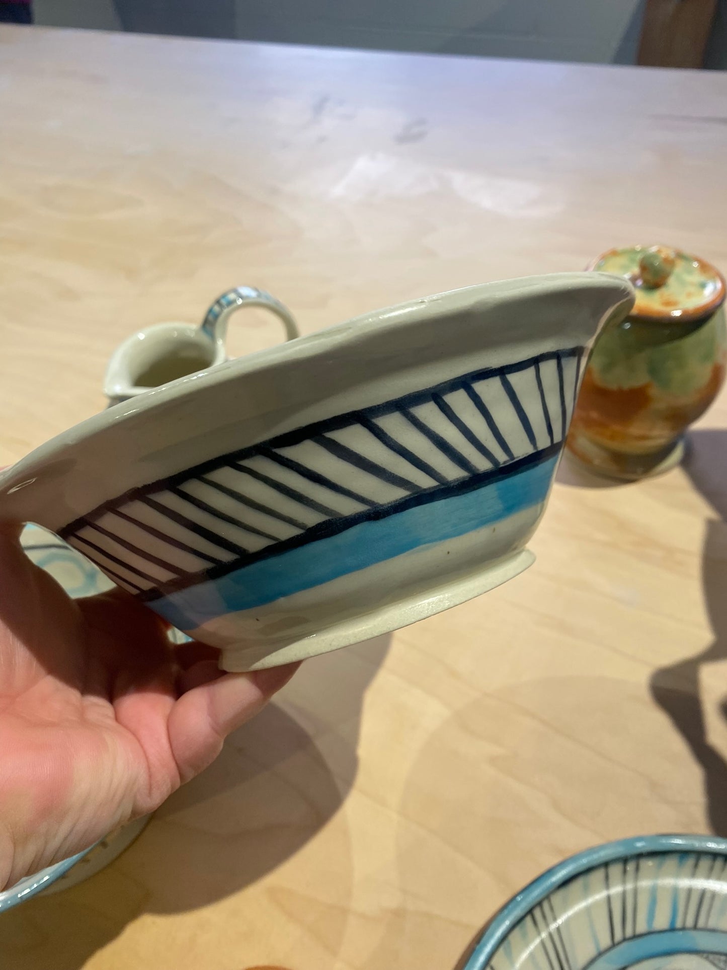 Fluer de Lis Bowl